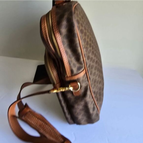 Celine Vintage Macadam Messenger Bag Brown - Picture 4 of 16